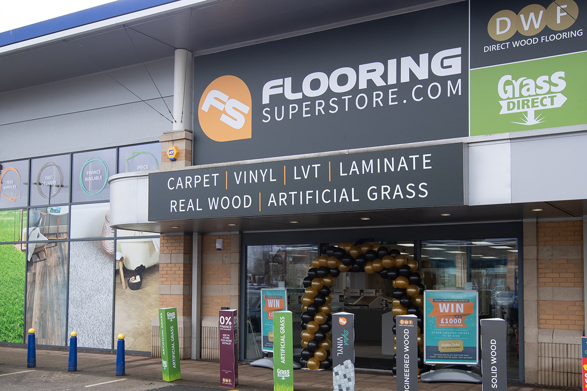 Dream Decking Wolverhampton Store Outside