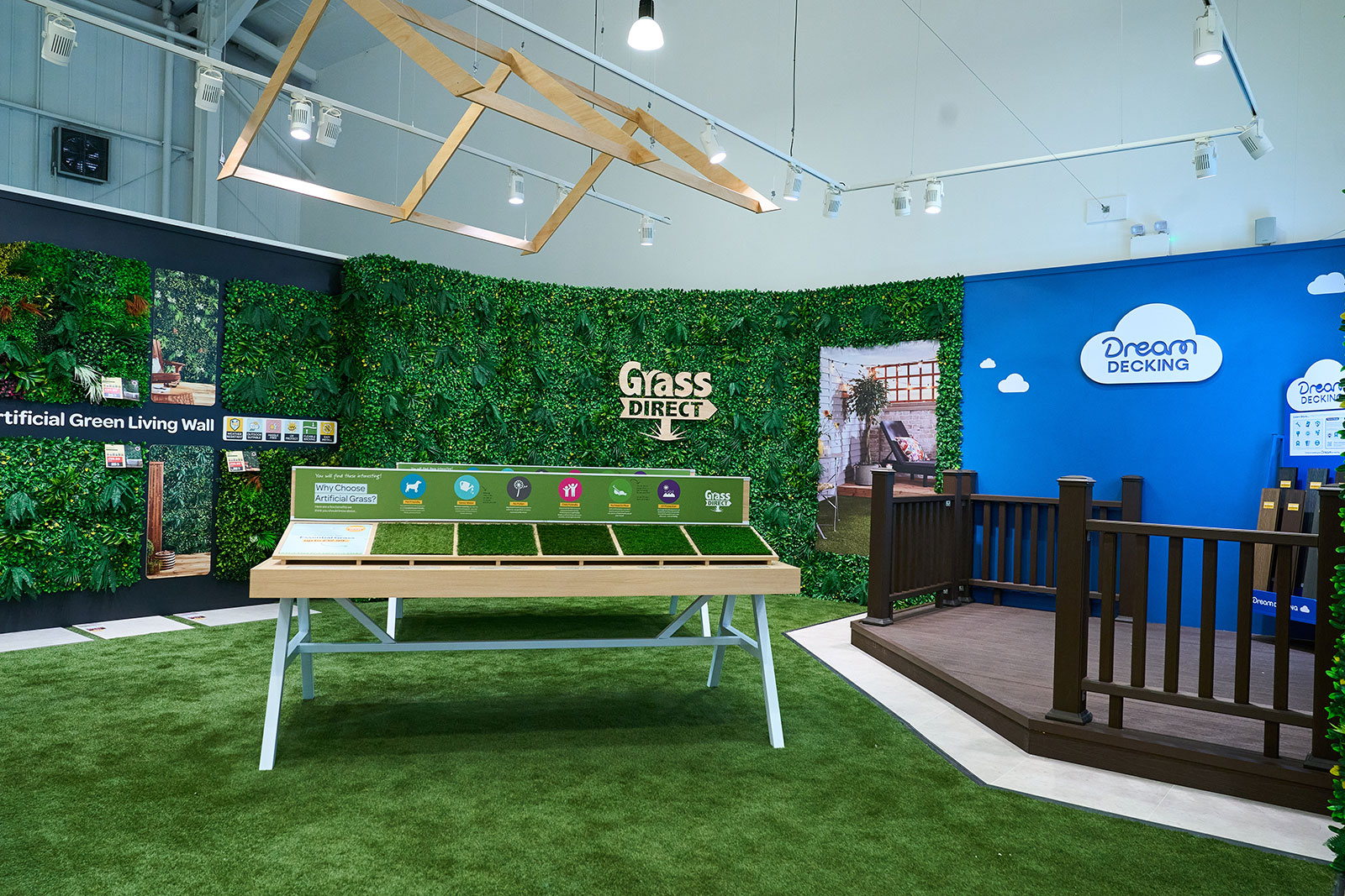 Dream Decking Birtley Store Outdoor Area